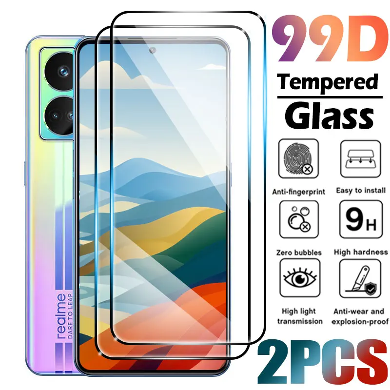 Realme C67 - 2 Pezzi di Vetro Temperato per