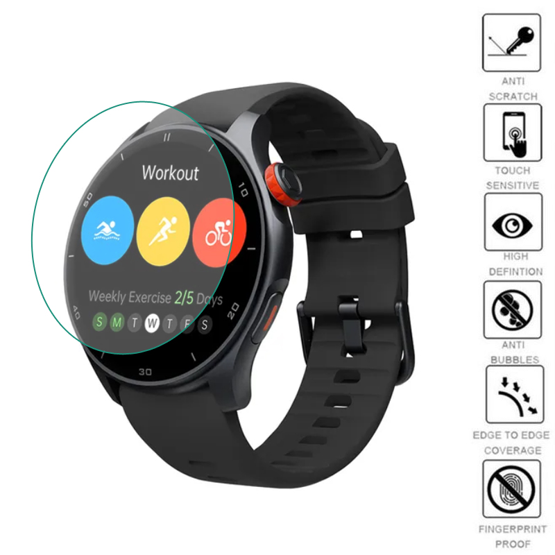 Motorola Smartwatch Accessories - 5 pezzi TPU morbido Smartwatch trasparente