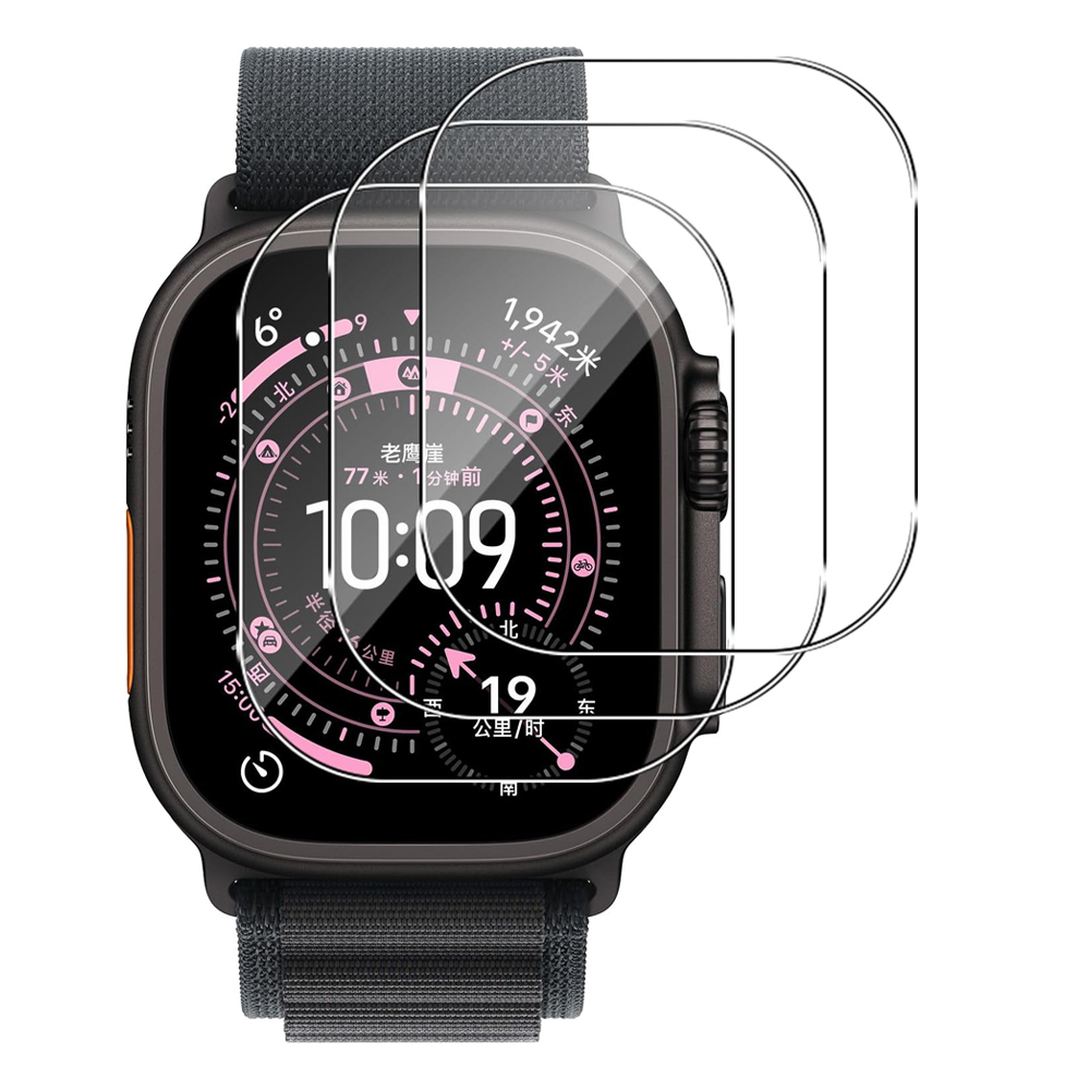 Apple Smartwatch Accessories - Vetro temperato per Apple Watch Ultra