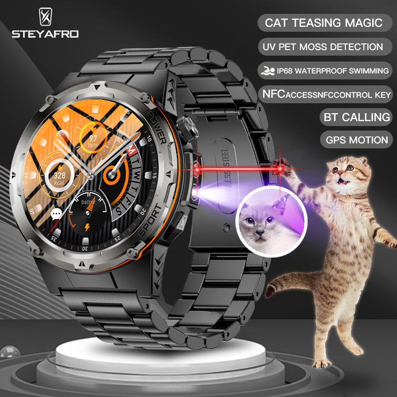 Smartwatch Faces - Smartwatch militare NFC da uomo IP68