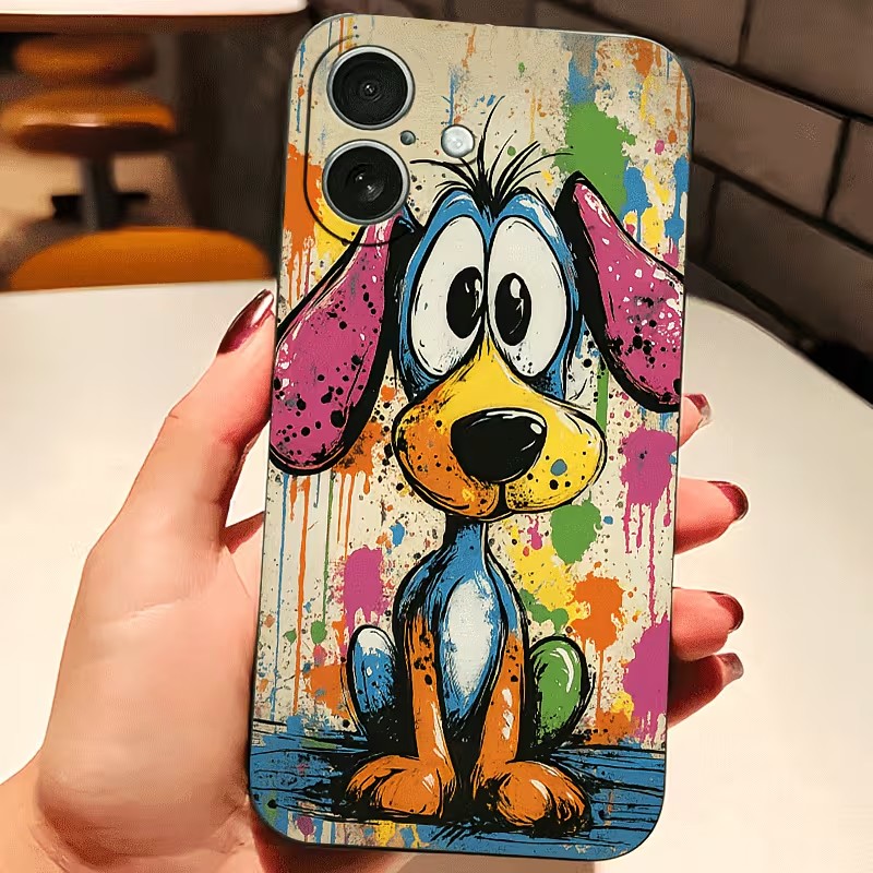 Apple Iphone 16 - Cover Posteriore Anti-Caduta in TPU con