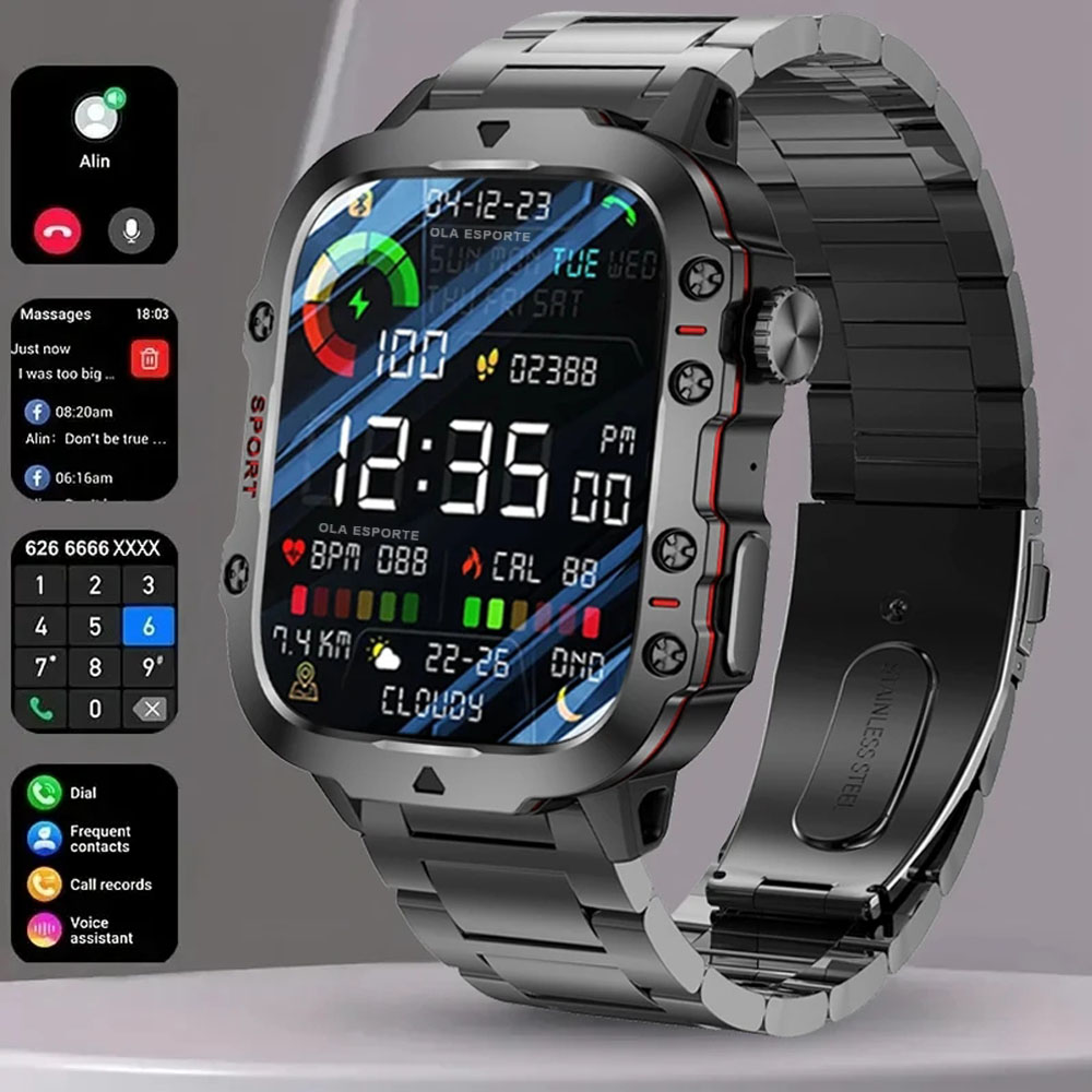 Smartwatch Faces - 2025 Nuovo Militare Astuto Della Vigilanza