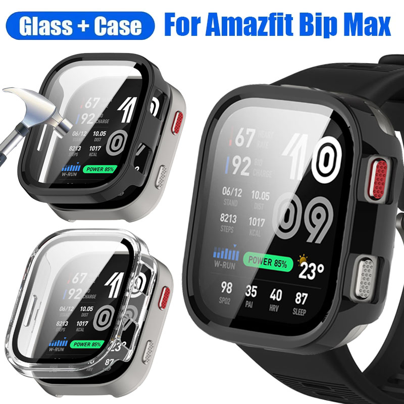 Amazfit Smartwatch Accessories - Vetro temperato + custodia per Amazfit