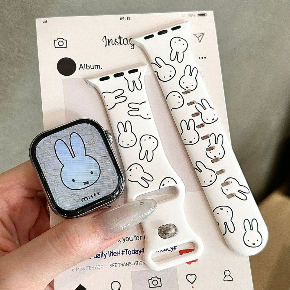 Apple Smartwatch Accessories - Cinturino per Apple Watch con Coniglio