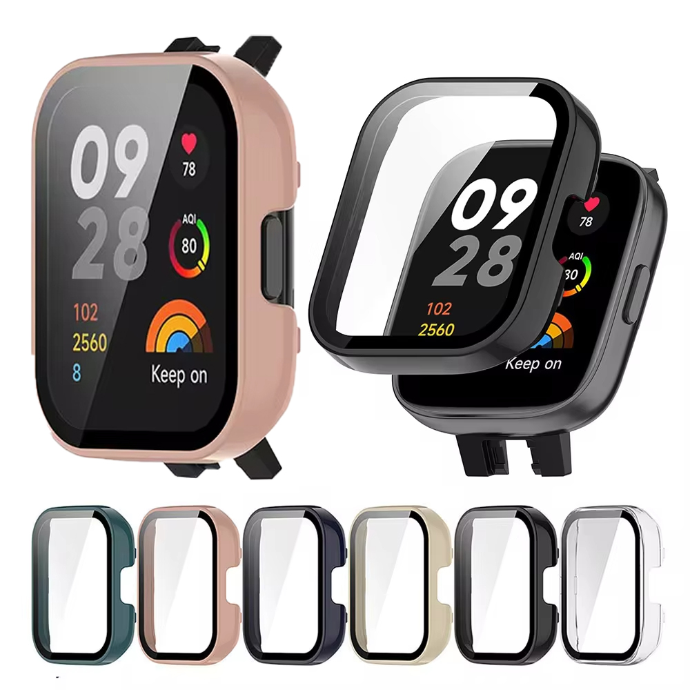Xiaomi Smartwatch Accessories - Custodia protettiva in vetro temperato +
