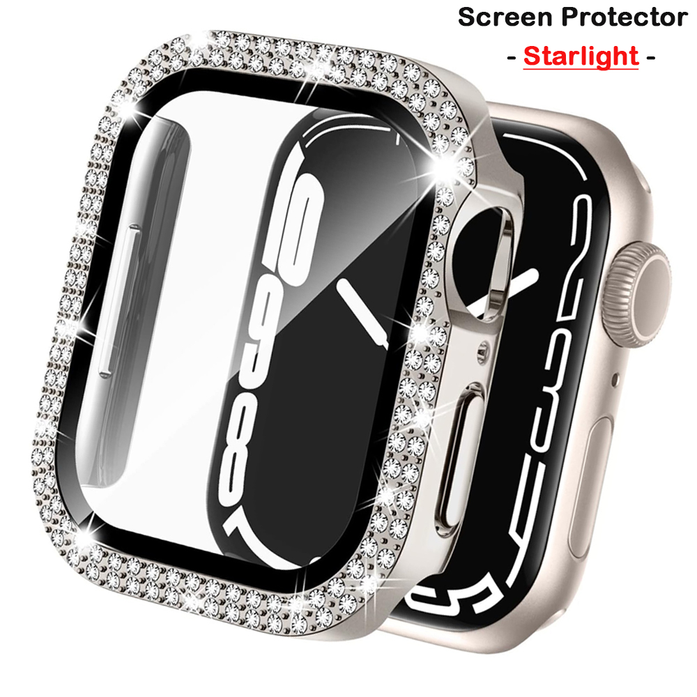 Smartwatch Band Accessories - Copertura del diamante per la cassa