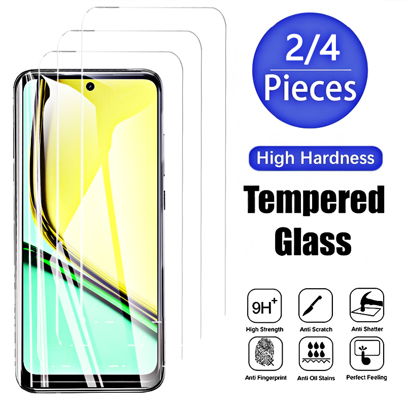 Realme C67 - 4 Pezzi 2 Pezzi Pellicola Protettiva