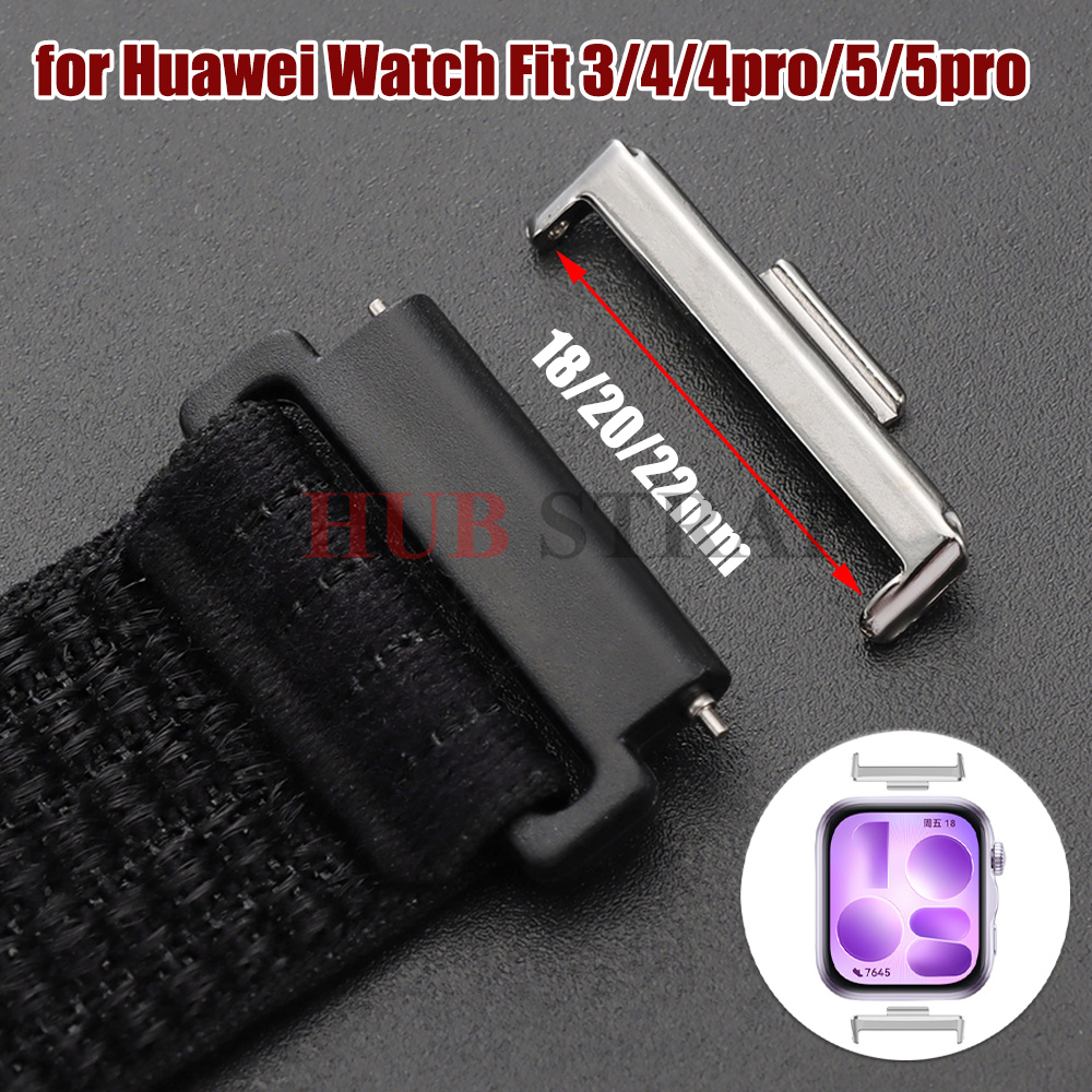 Huawei Smartwatch Accessories - Connettore per Cinturino in Acciaio Inossidabile