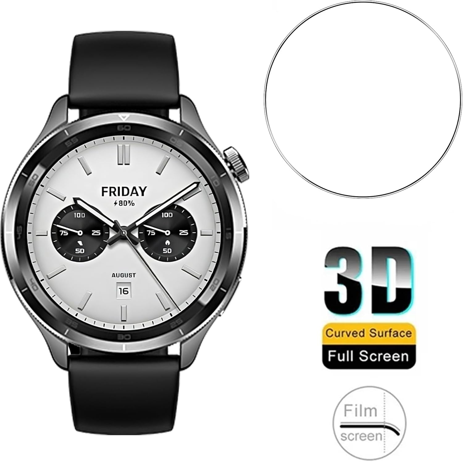 3PCS Vetro Temperato Smartwatc - Xiaomi Smartwatch Accessories recensione e prezzo