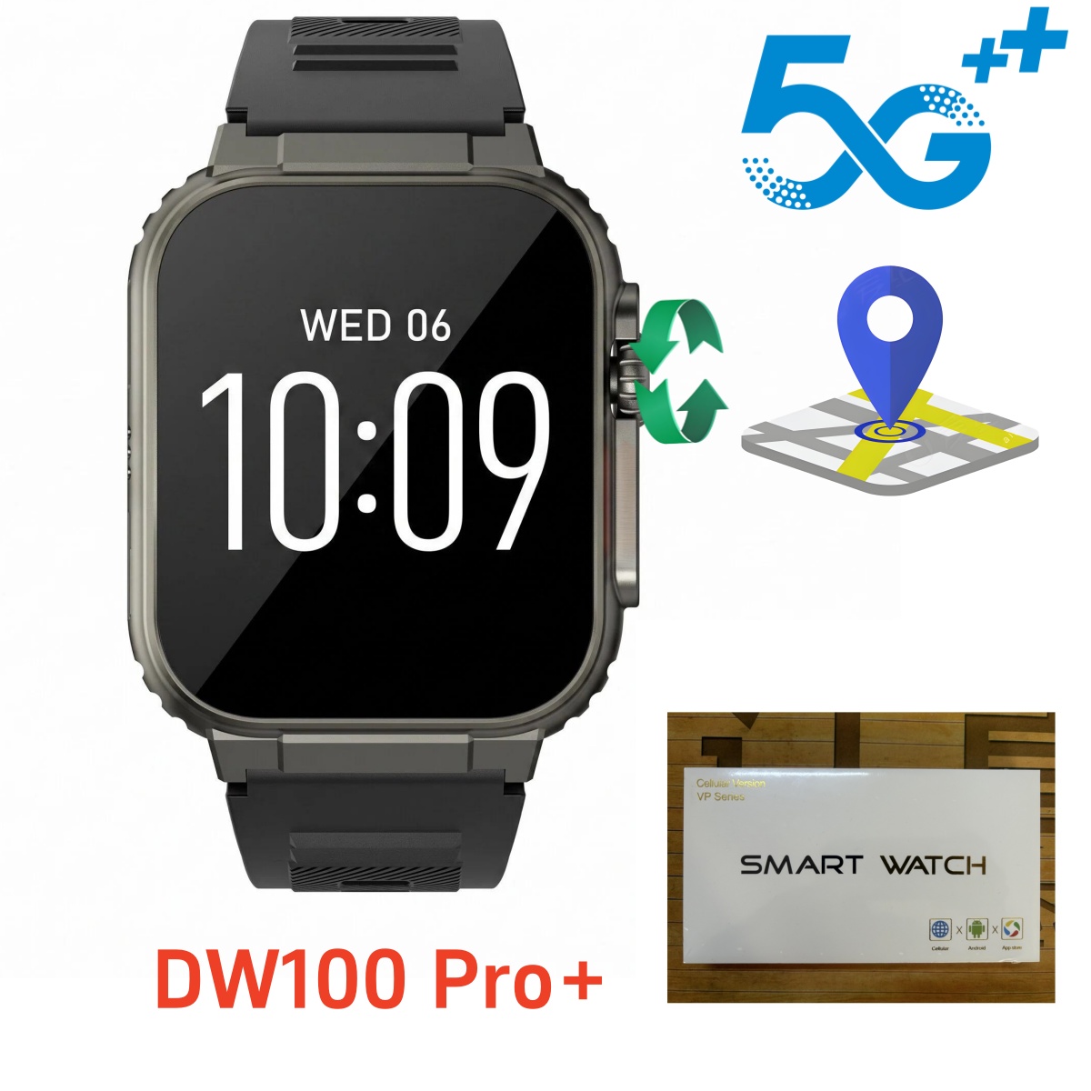 Smartwatch DW100 Pro Plus con  - Smartwatch Id recensione e prezzo