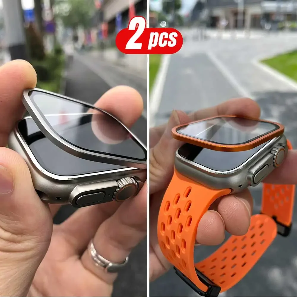 2 pezzi telaio in metallo tita - Apple Smartwatch Accessories recensione e prezzo