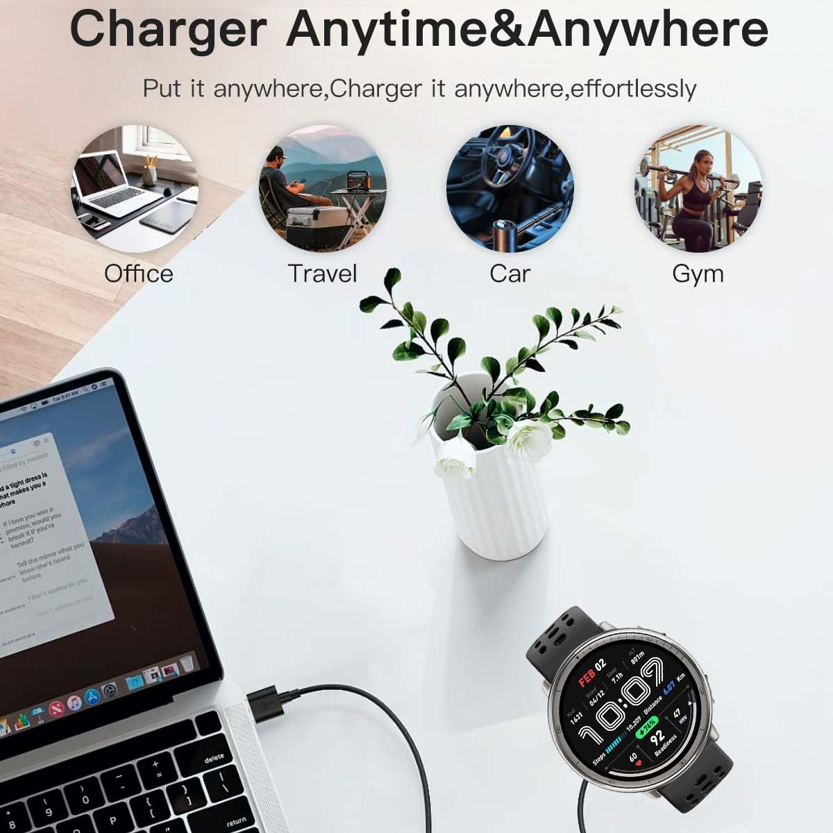 Base di ricarica per Amazfit A - Amazfit Smartwatch Accessories recensione e prezzo