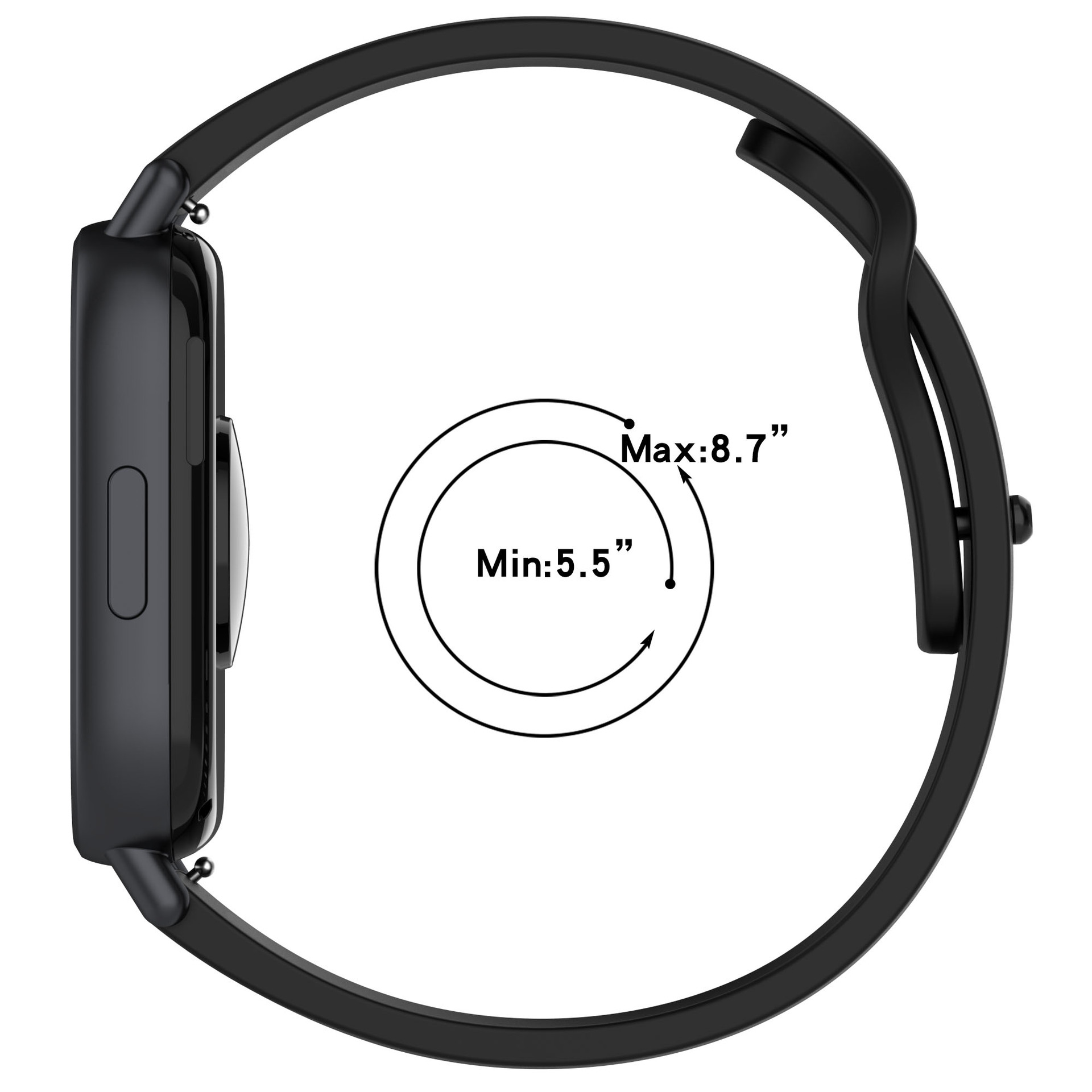 Cinturino in silicone per Redm - Smartwatch Id recensione e prezzo