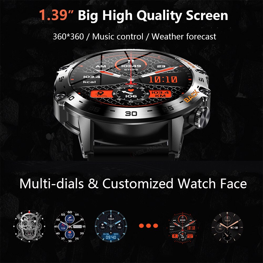 MEVADEN 1.39 pollici Bluetooth - Smartwatch Faces recensione e prezzo
