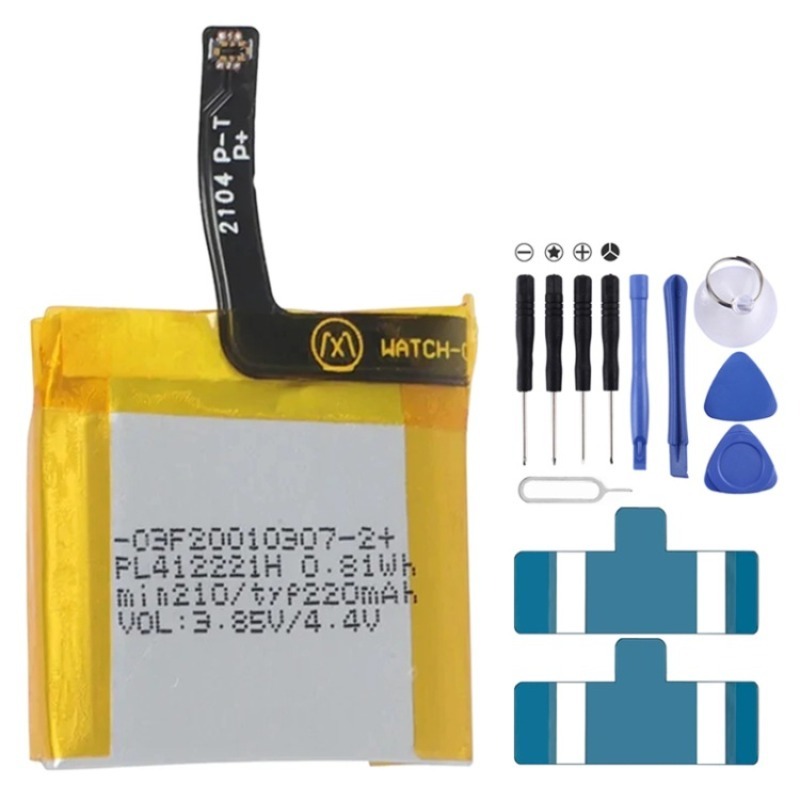 PL412221H 3.85V 220mAh Batteri - Smartwatch A1914 recensione e prezzo