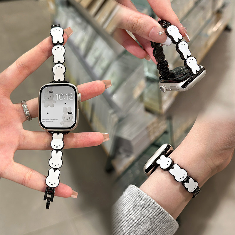 Cinturino in pelle Miffy Rabbi - Apple Smartwatch Accessories recensione e prezzo