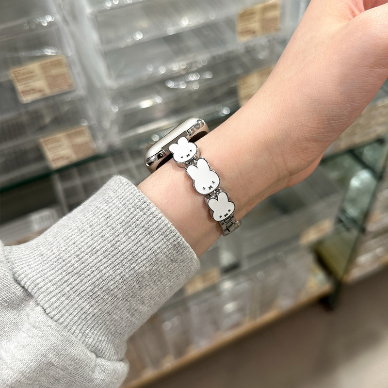 Cinturino in pelle Miffy Rabbi - Apple Smartwatch Accessories recensione e prezzo