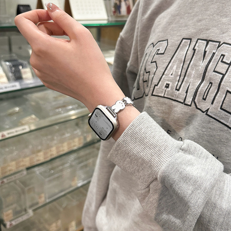 Cinturino in pelle Miffy Rabbi - Apple Smartwatch Accessories recensione e prezzo