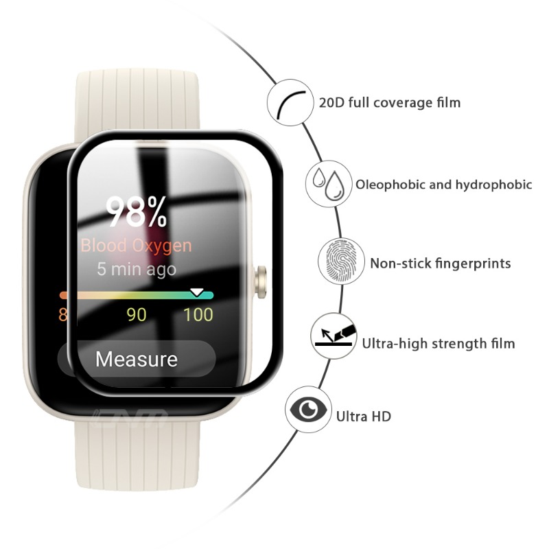 1-5 pezzi protezione schermo H - Amazfit Smartwatch Accessories recensione e prezzo