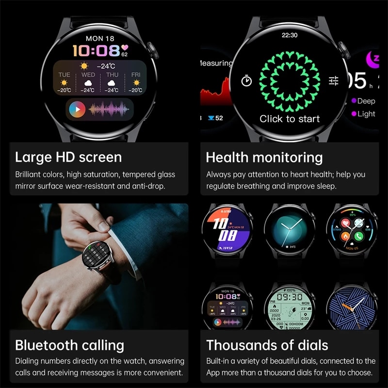 2024 LIGE Bluetooth Chiama Ast - Smartwatch Faces recensione e prezzo