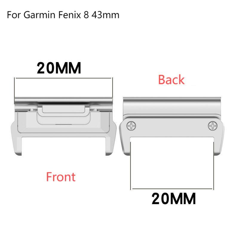1 Paio di Adattatori per Garmi - Sport Loop Strap recensione e prezzo