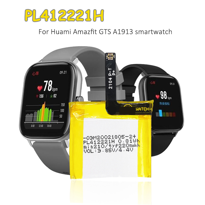 Batteria PL412221H 220mAh 3.85 - Smartwatch A1914 recensione e prezzo