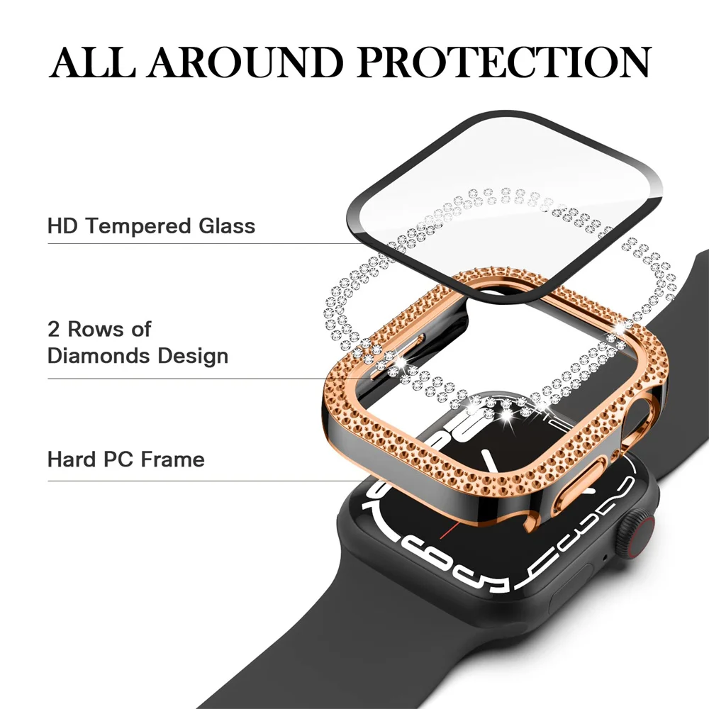 Copertura del diamante per la  - Smartwatch Band Accessories recensione e prezzo