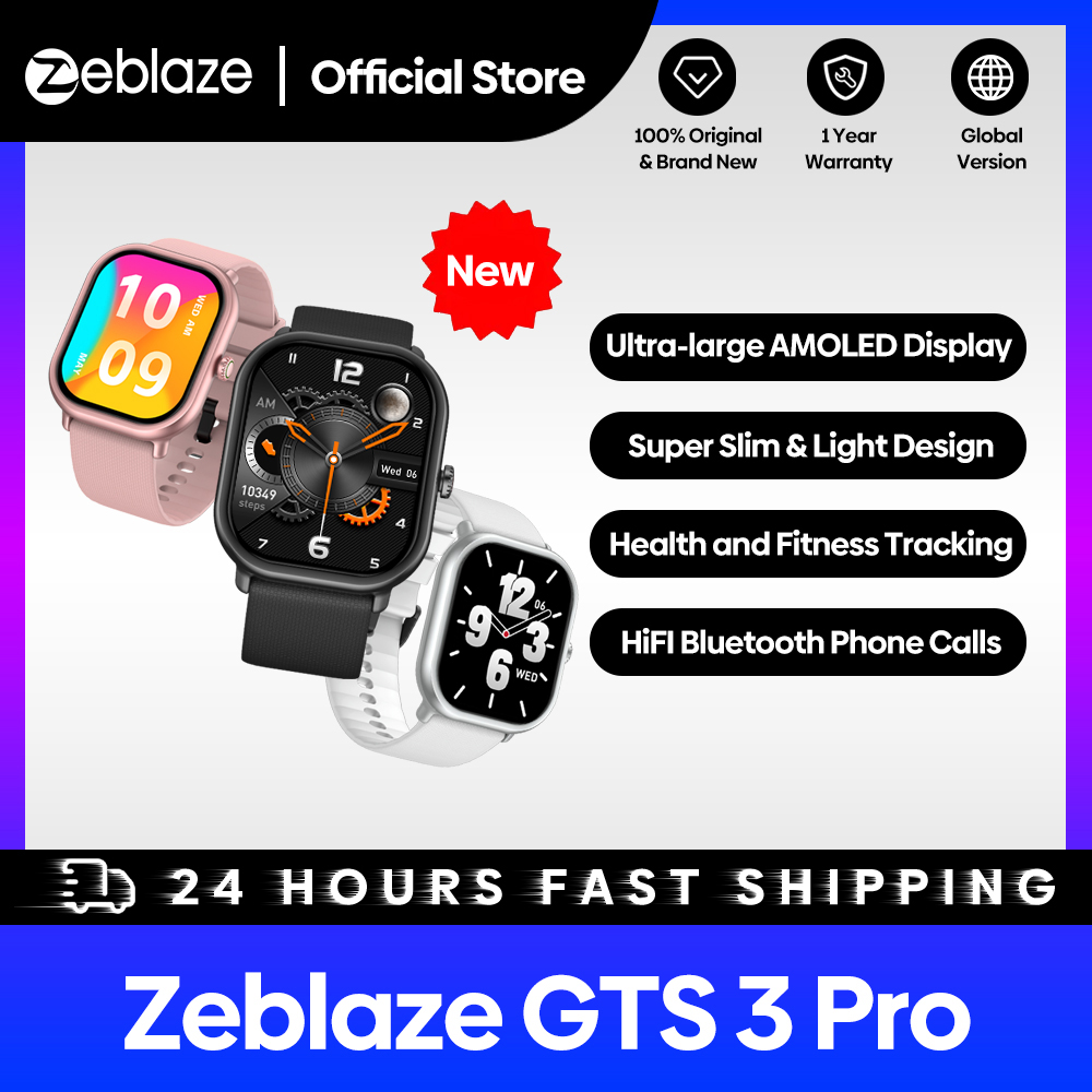 Nuovo Zeblaze GTS 3 Pro Chiama - Smartwatch Faces recensione e prezzo