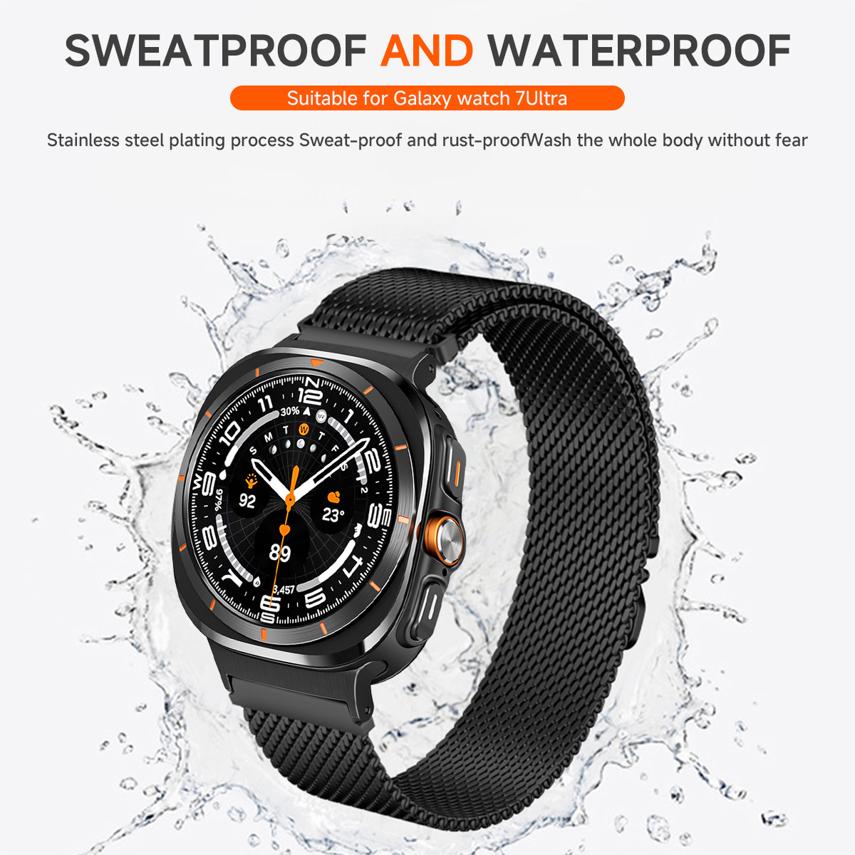 Cinturino in Metallo Milanese  - Samsung Smartwatch Ultra Accessories recensione e prezzo