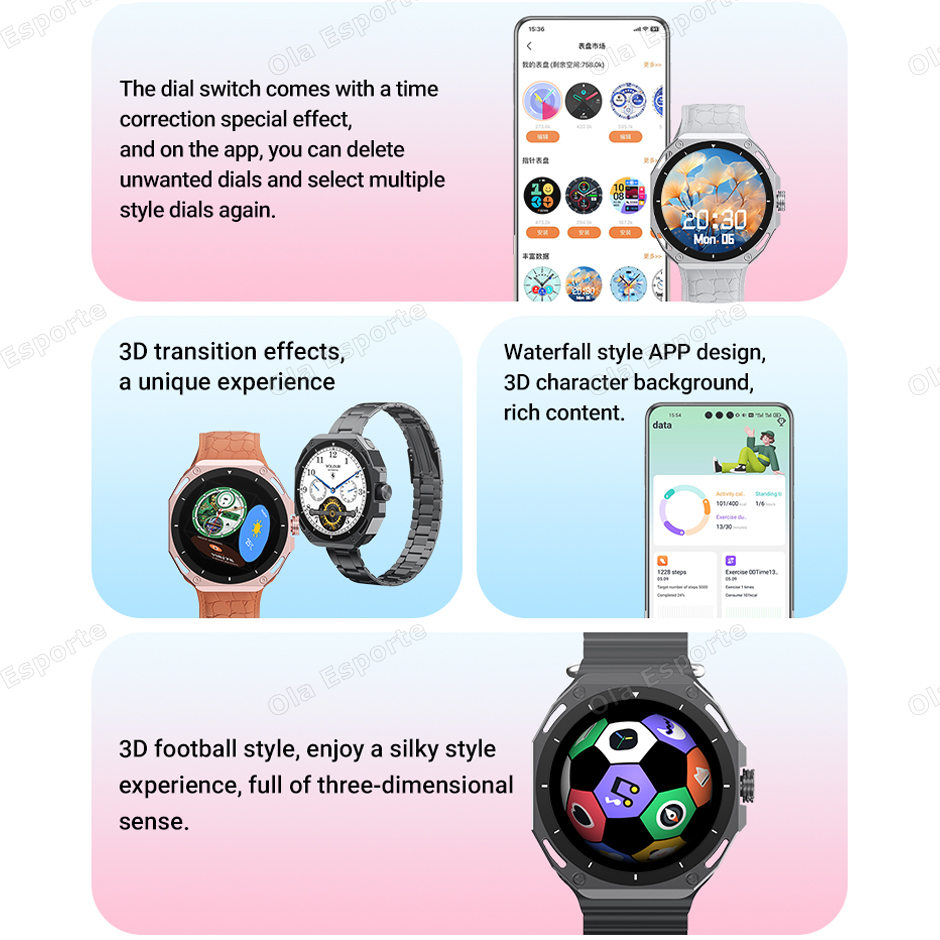 Smart Watch BT Chiama GPS Spor - Smartwatch Custom recensione e prezzo